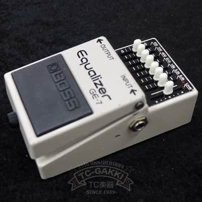 BOSS グライコ GE-7 1980年代 日本製 ACA電源 Boss GE-7 Graphic EQ 1981 - 1992 Made In Japan | Reverb The