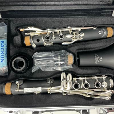 Mint Backun Alpha Soprano Bb Clarinet w/Silver Keys and LH Ab/Eb | Drescher Music image 2