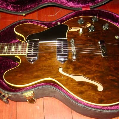 ~1969 GIbson ES-330 Walnut w/ Original Hard Case image 9