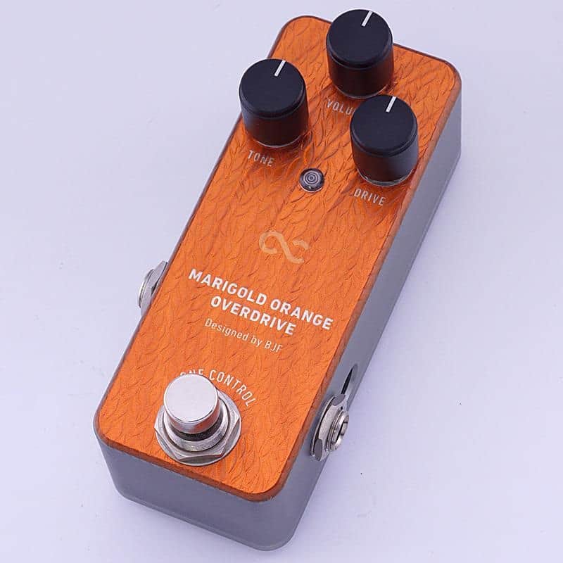 One Control USED ​​Marigold Orange Overdrive One Control | Reverb