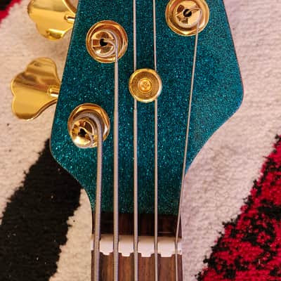Ernie Ball Music Man StingRay 5 Special HH Electric Bass (with Case) - Ocean Sparkle, Rosewood Fretboard image 8