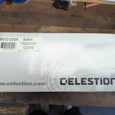 Celestion BN10-200X Neodymium 10-inch 200-watt Replacement Bass Amp Speaker - 8 ohm image 2