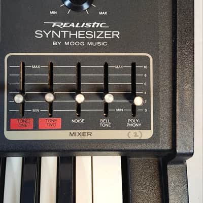 Vintage Moog / Realistic Concertmate MG-1 Synthesizer, Fully Serviced, XLR & IEC Mods 1981 image 12