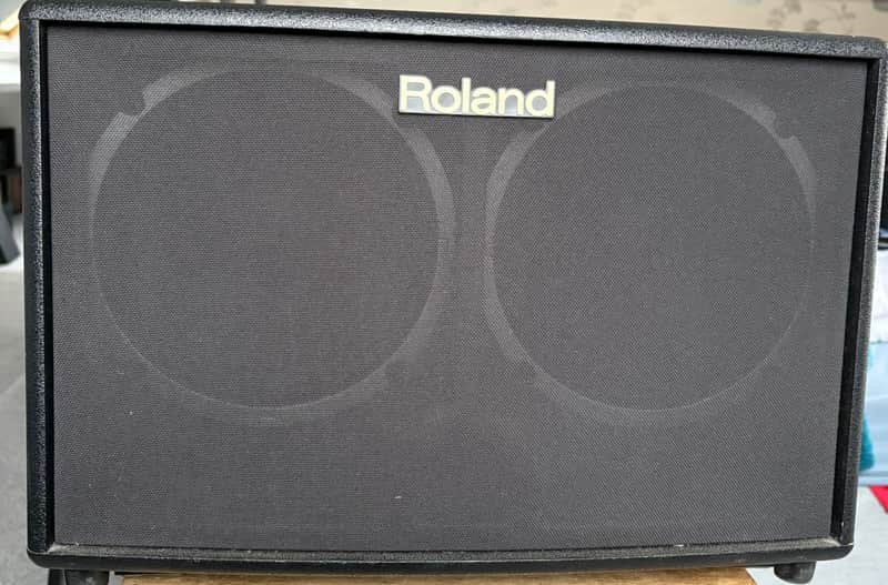Roland AC-90 Acoustic Chorus 2-Channel 90-Watt 2x8" Acoustic Guitar Combo 2007 - Present - Black image 1
