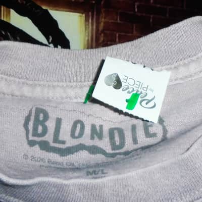 blondie debbie harry face official M-L unisex tee- pop cbgb punk rock maria rapture rock bird image 2