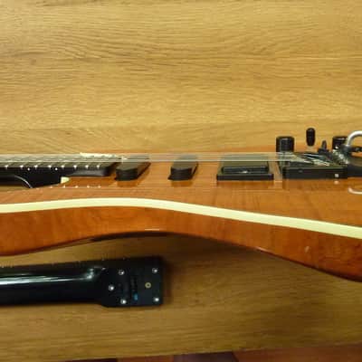 1980's STEINBERGER GM4T TransTrem Guitar in FLAMED HAWAIIAN KOA with Extra Newburgh Neck image 4