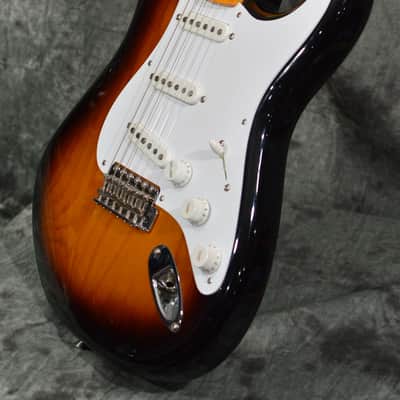 Fender 70th Anniversary American Vintage II 1954 Reissue Stratocaster Sunburst w Tweed Case & FAST Same Day Shipping image 9