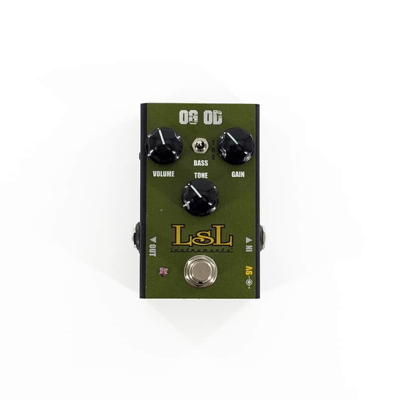 LSL Instruments OG-OD 80s Style Overdrive Pedal - TS-808 Tribute w/ 3-Way Boost image 1