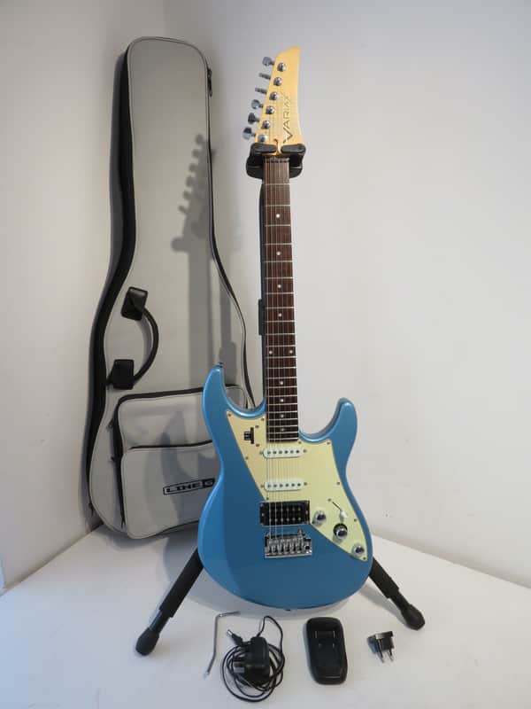 Line 6 James Tyler JTV-69 Variax Electric Guitar - Lake Placid Blue image 1