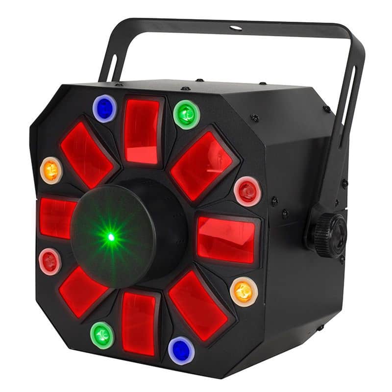 Eliminator Lighting Furious Three RG 3-FX-in-1 Light Fixture image 1
