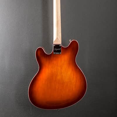 Squier Affinity Series Starcaster Deluxe - Sienna Sunburst image 5