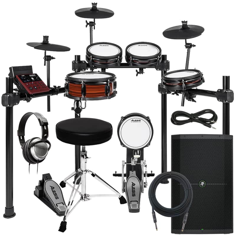 Alesis Nitro Pro Electronic Drum Set COMPLETE DRUM BUNDLE image 1