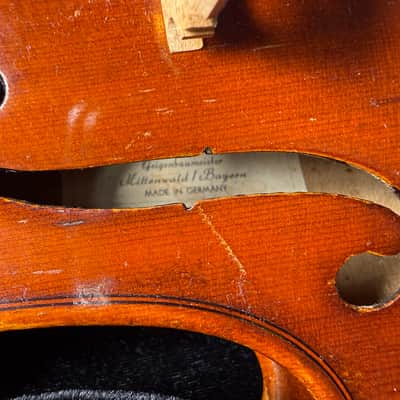 A. Schroetter 4/4 Violin 4/4 Violin Mittenwald Bayern image 9