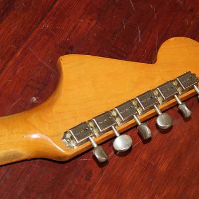 1964 Fender Jaguar  Candy Apple Red (FEE1182) image 8
