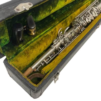 J.W. York & Sons Soprano Saxophone Vintage 1930 image 7