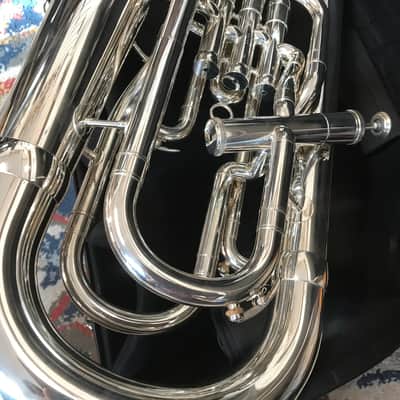 Adams Sonic Professional Euphonium - Silver Plate image 6