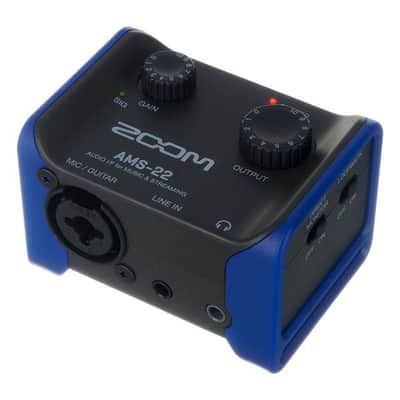 Zoom - AMS-22 - Interfaccia audio per registrazione e streaming image 1