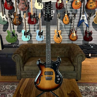 Danelectro '66-12 Transp. 3 Tone Sunburst 12-String + NEW image 7