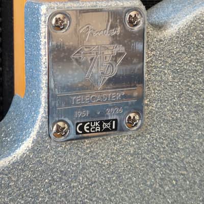 Fender Player II Telecaster 75th Anniversary 2026 - Diamond Dust Sparkle image 22