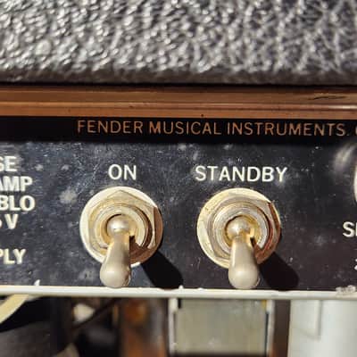 Vintage 1977 Fender Super Reverb 2-Channel 40-Watt 4x10" Guitar Combo Silverface w/ Footswitch image 19