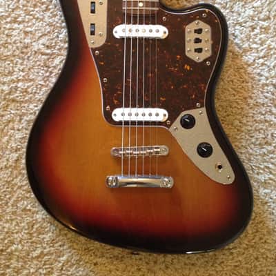 Fender Jaguar Baritone Custom Sunburst image 6
