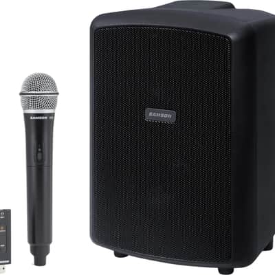 Samson Expedition Explor Rechargeable Portable PA System, Wireless Handheld Microphone, 200W image 1