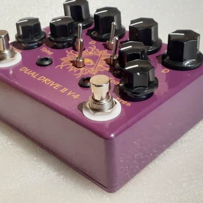 Hot Box HB-DD Dual Drive II V4 Overdrive + Dist + High Gain +4 Togl Marshall Bluesbreaker KOT Tone image 4