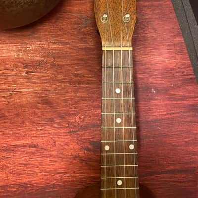 Brown Tortoiseshell Binding: Gibson Uke-1 1950 Near Mint with Soft Case - Mahogany image 2