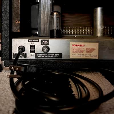 Sunn Solarus 60-Watt Guitar Amp Head (1968-69) and 1x15" cabinet image 10