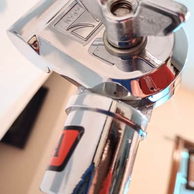 Tama VINTAGE 80's RED LABEL SINGLE BRACED LOW PROFILE SNARE DRUM STAND - CHROME image 7