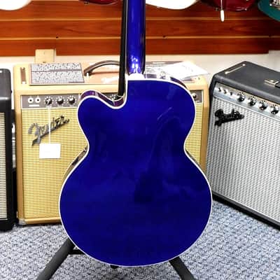 2001 Gretsch G6120SH Brian Setzer Hot Rod Hollowbody Electric Guitar w/Case! Cobalt Blue! VERY NICE!!! image 5