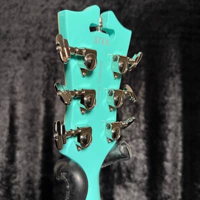 D'Angelico Premier SS Surf Green With Free Gig Bag image 8