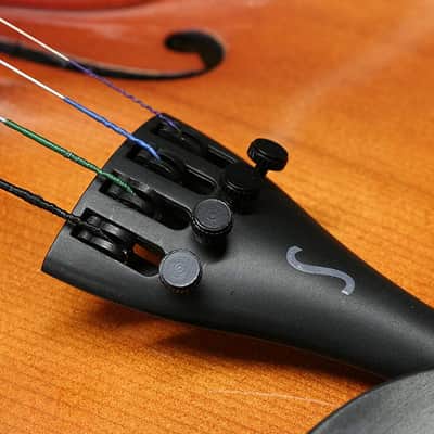 Stentor Violin 1500 Three Quarter Size 3/4 Student II Outfit w/ Case & Bow image 8