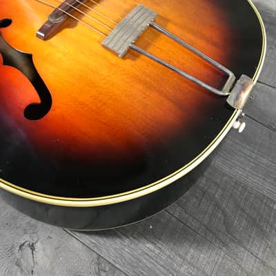 Harmony Marwin Jewel Archtop 1940's Sunburst image 7