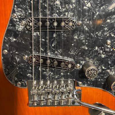 Partscaster Strat Style guitar 2025 - sienna burst image 4
