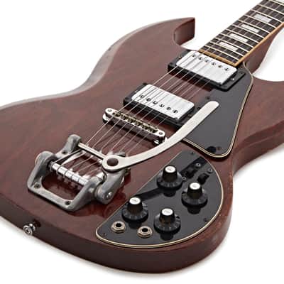 Gibson SG Deluxe Stereo 1971, Cherry image 3