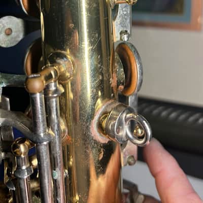 Vintage Evette and Schaeffer Alto Gold Lacquer image 10