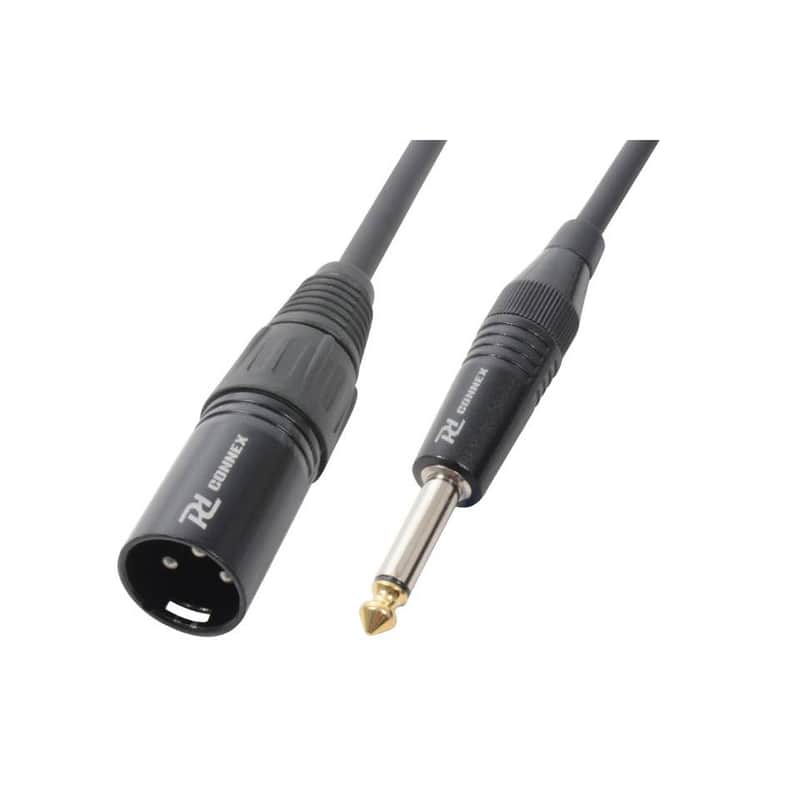 Pd Connex Cx38 3 Cable Xlr Male 6.3 Mono 3 M image 1