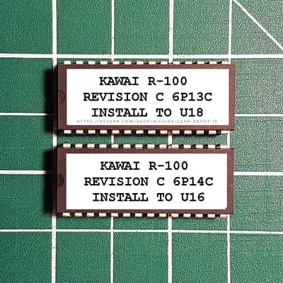 Kawai R100 OS Version C Eprom Firmware Upgrade SET
