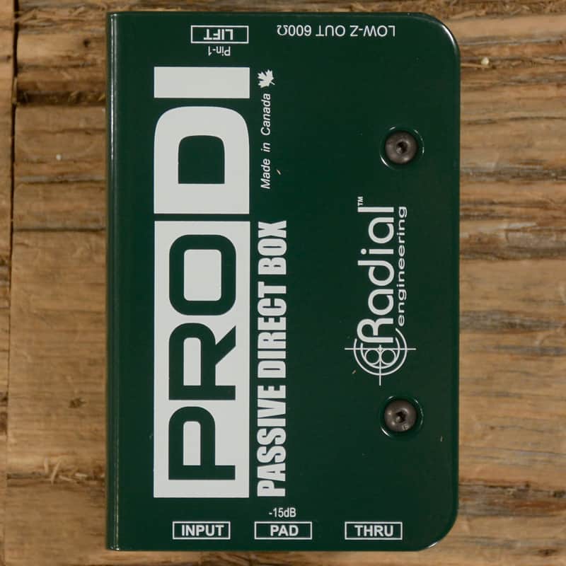 Radial Pro-DI Passive Direct Box MINT image 1