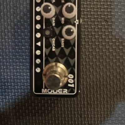 Mooer 001 Gas Station Micro Preamp 2010s - Black image 5