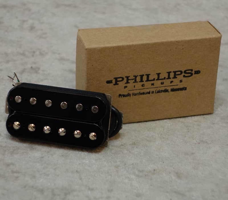 NEW! Phillips Pickups Bounty Hunter PH6007 handwound bridge humbucker pickup USA image 1