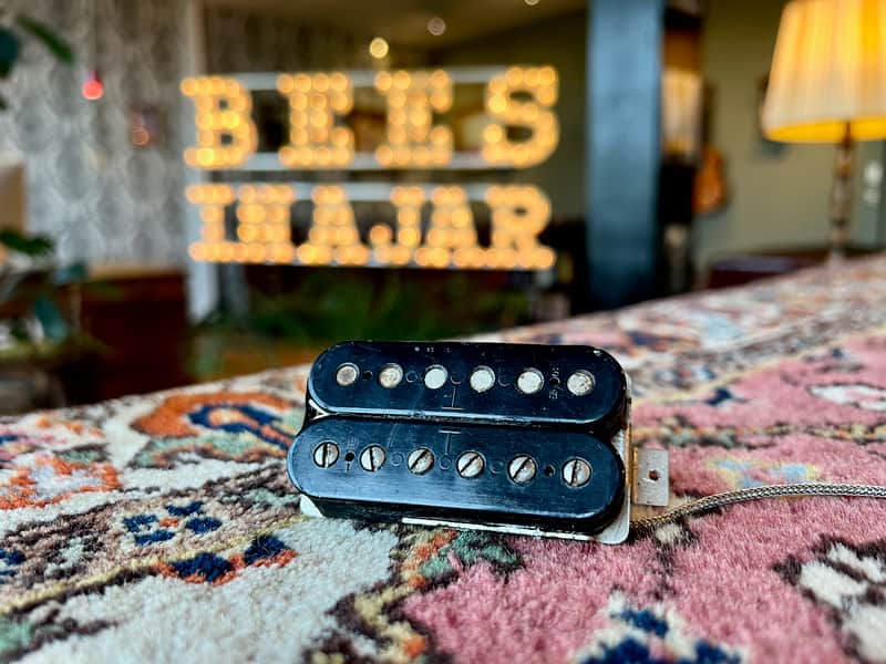 Gibson 1969-1974 Patent Number PAT NO sticker T-TOP Humbucker image 1
