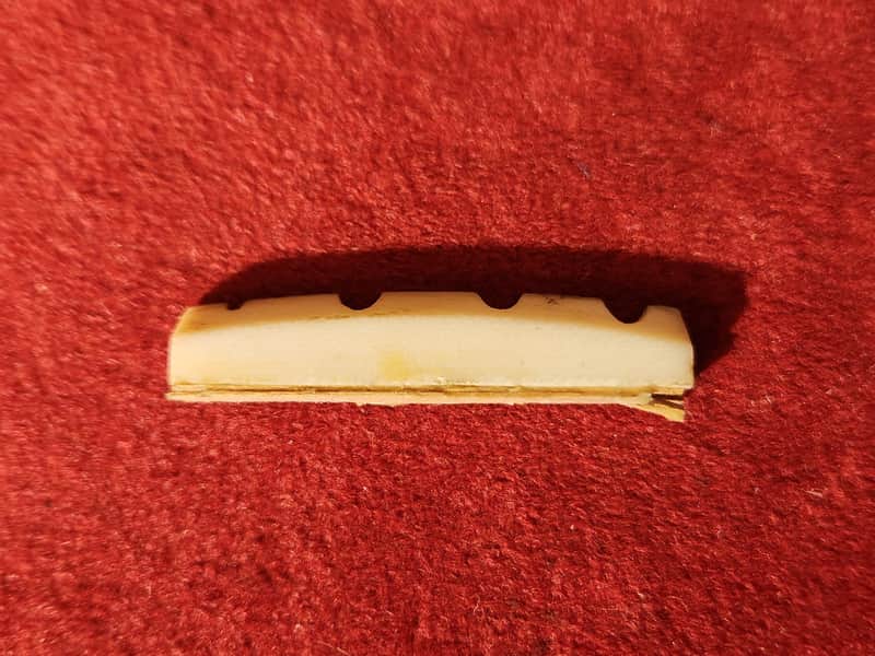 Vintage 1960s Gibson & Kalamazoo Bass Nut image 1