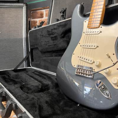 Fender American Standard Stratocaster Charcoal Frost Metallic 2008 Electric Guitar image 15