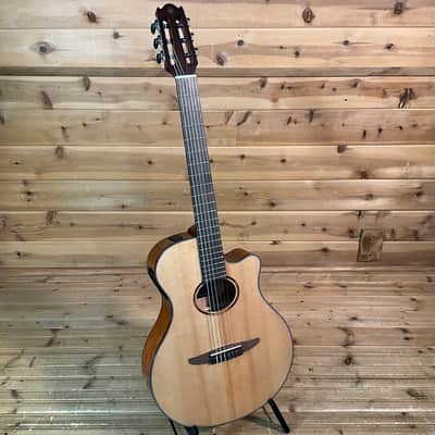 Yamaha NTX1 Acoustic-Electric Classical Guitar - Natural image 2