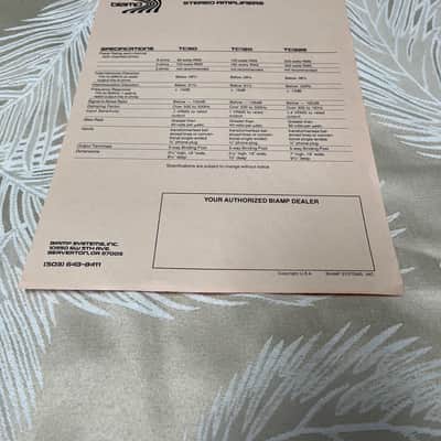 RARE! Vintage 1970's Biamp Original Sound Equipment Product Sheets & Price List image 10
