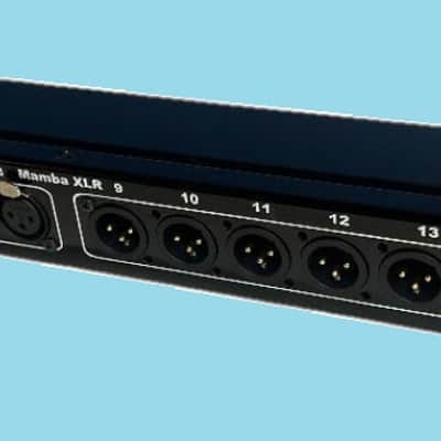 Mamba 16 Point [8 in x 8 out] 1RU XLR to XLR Patch Bay image 2