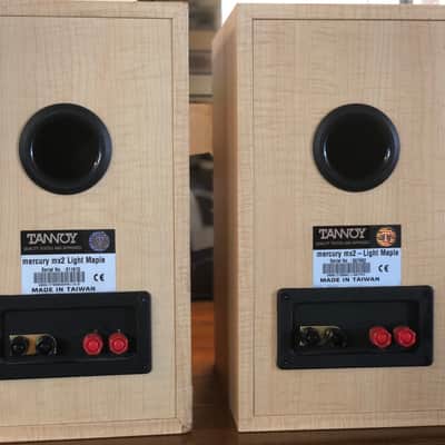 Tannoy Mercury mx2 Maple Passive Speakers (pair) | Reverb