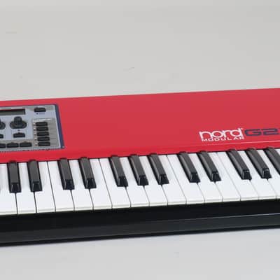 Nord Modular G2X synthesizer with voice expansion board + original owner's manual + brochure image 8